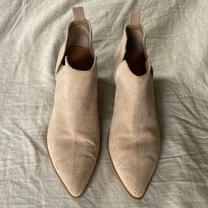 Tan booties
